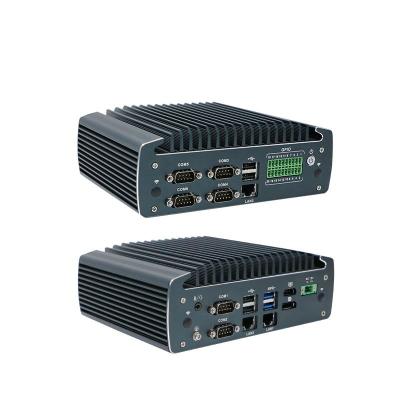 China IBOX-1226 J6412 Industrial Fanless Mini PC With 32GB Ram And 12V DC Input for sale