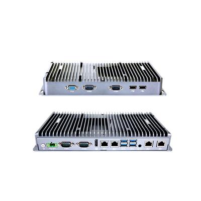 China IBOX-3046 Fanless Industrial Mini PC 10110U Processor DC 9V-36V Wide Voltage Input for sale