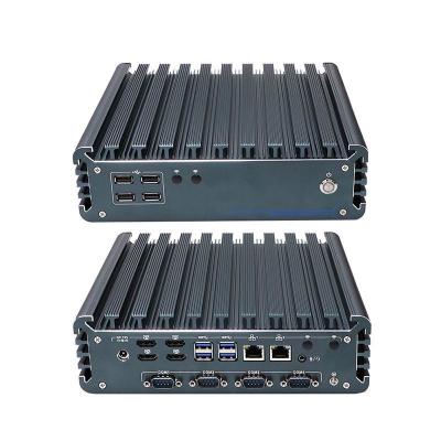 China IBOX-3226 Quad Core Refresh Fanless Industrial Mini PC CE CCC FCC Class A RoHS 2.64KG for sale