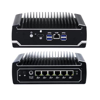 China IBOX-501 N18 Fanless Industrial Mini PC Quad Core 32 GB Storage With MSATA for sale