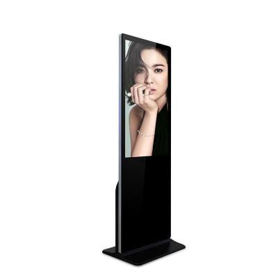 China 49 Inch Black Digital Signage With Wi-Fi/Bluetooth/USB Connectivity And Audio/Headphone Outputs For Optimal Audio Output for sale