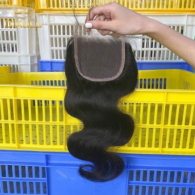 China Factory Price 13x4 13x6 HD Lace Closure Unprocessed Brazilian Virgin Human Hair Transparent Human Hair Frontal Bundles With HD Lace Headband for sale