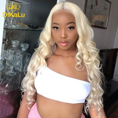 China HD Silky Straight Lace Wigs Virgin Brazilian Hair 30 Color 613 Full Lace Wig Blonde Inch Full Lace Wig for sale