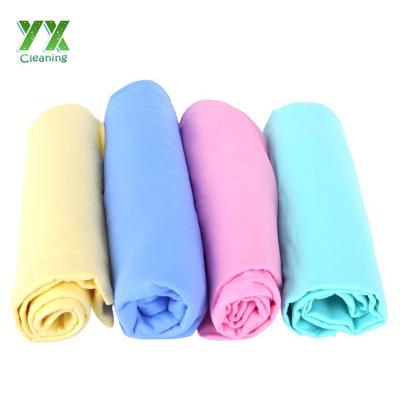 China Viable Disposable Absorbent PVA Chamois Car Cleaning Cloth for sale