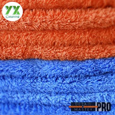 China Super Soft 400gms Microfiber Cloth Plush Edgeless Detailing Towel for sale