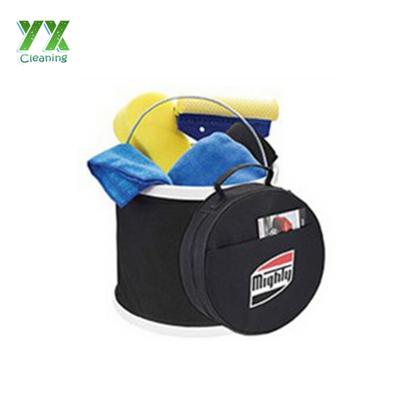 China Eco-friendly Microfiber Car Cleaning Kit Include 1* Microfiber Towels 1*Wheel Sponge 1*Wheel Brush for sale