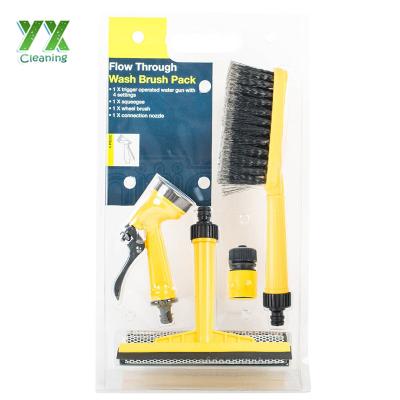 China Eco-Friendly High Quality Complete Car Wash Brush Detailing Kit for sale