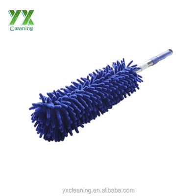 China Super Ablity Microfiber Telescopic Car Cleaning Duster With Metal Handle for sale