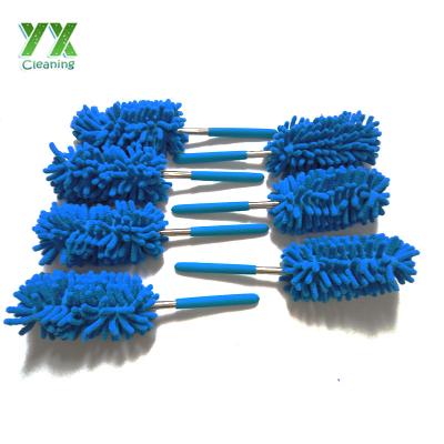 China Multifuntion Car Cleaning Brush Microfiber Car Cloth With Extendable Long Handle for sale