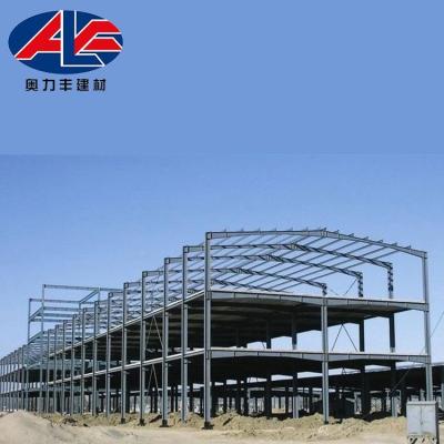 China Industrial Steel Structure Building Homes Low Design Cost Prefab Warehouse for sale