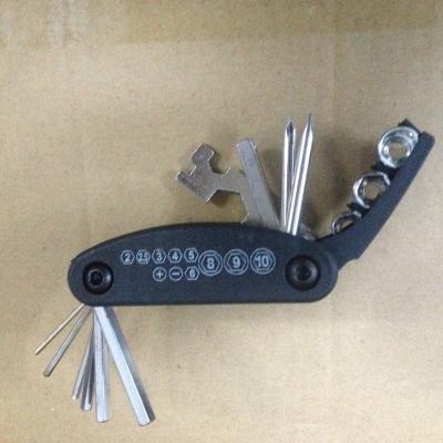 China Mountain Bike Repair Tools 16 in 1 Single Accessories Bike Multifunctional Combination Repair Tools for sale