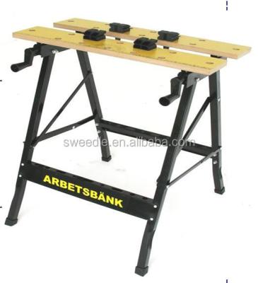 China GS Workbench Collapsible Foldable Wooden Work Bench for sale