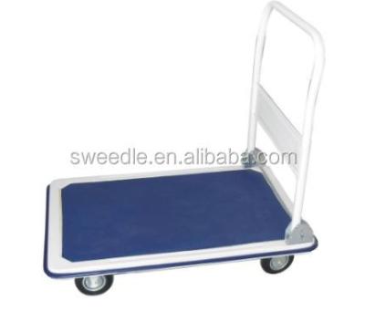 China Easy Folding& Easy Movable Platform 300kg Steel Hand Truck for sale