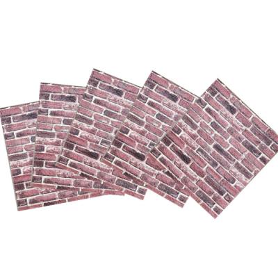 China Modern Manufacturers Supply Customized Popular Colors Brick 3D Stone Foam Panels For Interior Renovation for sale