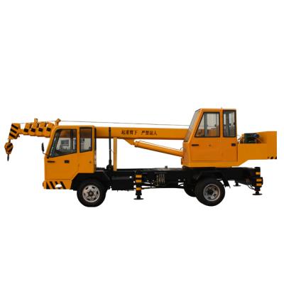 China TRUCK CRANE telescopic crane 5 ton for sale truck crane with telescopic boom GNQY-Z5 for sale