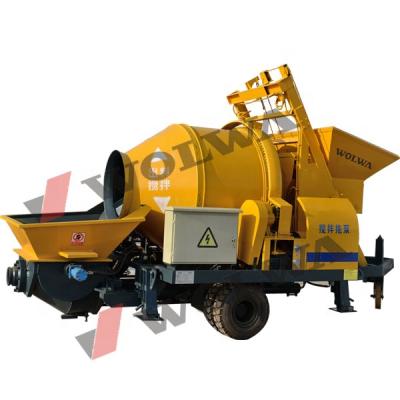 China Construction worksÂ   spare part free standing concrete mixer pump with electric motor or diesel engine for sale