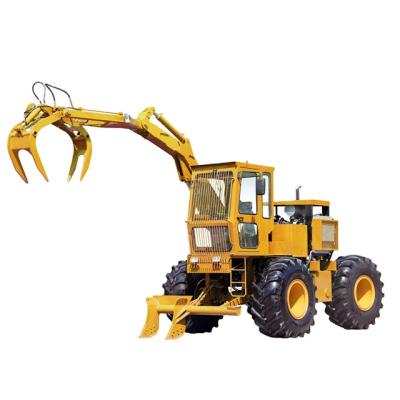 China Factory China made wheeled sugar cane and timber loader DLS760-9A 7.6ton tractor loader attachment with push rod for sale