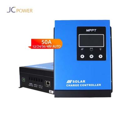 China Products MPPT 12V 24V 48V Solar Controller JC Solar Hybrid Charger Controllers 50A IP32 Solar Controller For Solar System for sale