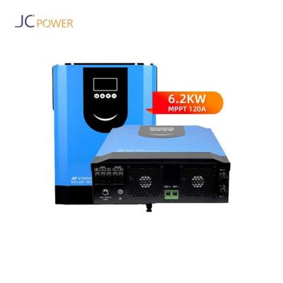 China Hot Selling Solar Power System Home JC SPF 5000es Series 3.6kw 6kw Off Grid Single Phase Solar Inverter for sale