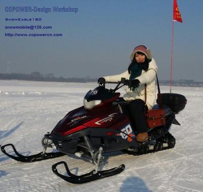 China Traveling COPOWER 320CC snowmobile, snow mobile, snow motorcycle, snow removal vehicles (factory direct) for sale