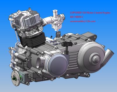 China KB178MN-A 320CC CVT Four Wheel Drive ATV Water Cooled Engine In Balance Shaft for sale