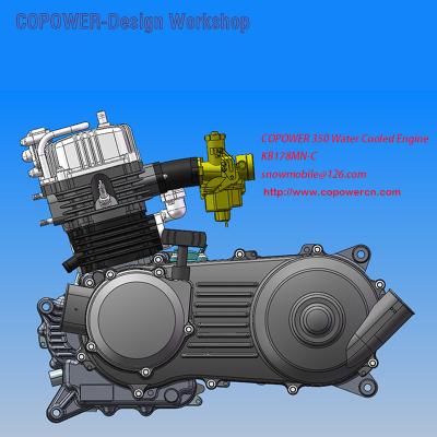 China KB178MN-C CTV Water Cooled Water Cooled Engine Designed For Snowmobile ATV UTV Buggy Go Kart Engine (Factory Direct) for sale