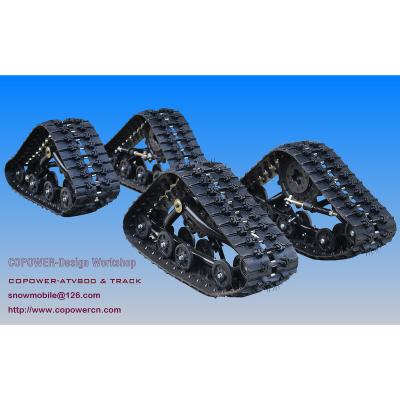 China COPOWER800 ATV Polaris atv rubber track system,atv track system,atvs with tracks,snowmobile rubber track for sale COPOWER ARTVS300 for sale