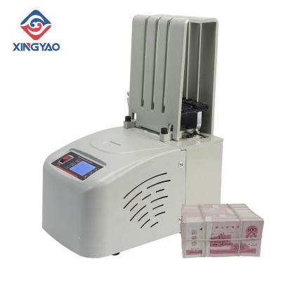 China High Quality Semi Automatic Driven Money Binding Machine Helix Bundle Money Binding Machine for sale