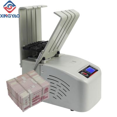 China Africa Money Binding Machine CFA Billnotes Money Band Machine Vietnam/Myanmar Automatic Bill Notes Bundling Machine for sale