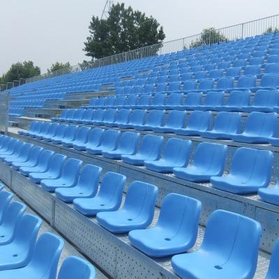 China Durable Outdoor Demountable Scaffolding Hot Dip Galvanized Steel Temporary Tiered Bunching Grandstand Football Stadium Seating Grandstand for sale