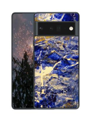 China Anti-drop NX Cases Shockproof Luminous Phone Cases For Google Pixel 6 Pro Splatter Paint Phone Covers For Google Pixel 6 Pro Blue for sale