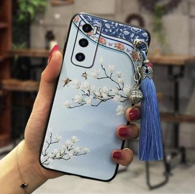 China High TPU Anti-fall Protective Colorful Moving Case For VIVO V20SE/Y70 2020 for sale