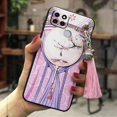 China High TPU China Style Anti-drop Protective Cell Phone Case For Oppo Realme V3/Q2i for sale