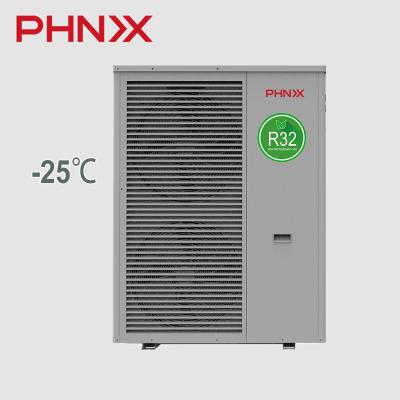 China Hotel PHNIX New Energy Bomba De Calor Hot Water R32 EVI Air Inverter To Water Heat Pump for sale