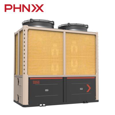 China PHNIX R410A Commercial Hotels Heat Pump Water Heater Air Source Air to Water Heat Pump for sale