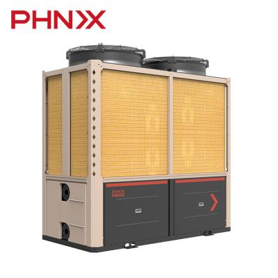 China Commercial Hotels PHNIX R410A Inverter Air Source Air To Water Heat Pump for sale