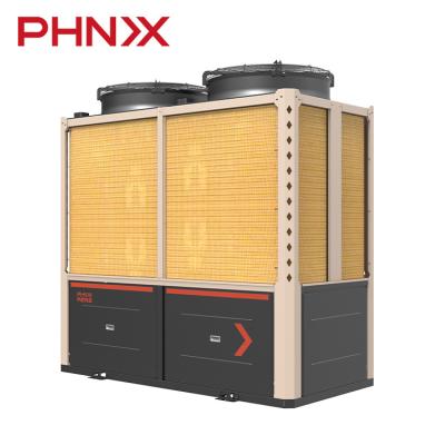 China PHNIX Hotels Hot Water Production DC Inverter Air Source To Water Heat Pump for sale