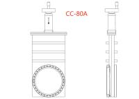 China Industrial Manual  Vat Gate Valve Manual DN80 Easy Installation CE Approved for sale