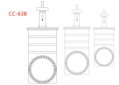 China Small Noise Vacuum Gate Valve DN63 1E+5 To 1E-7 Application Range ISO-F Standard Flange for sale