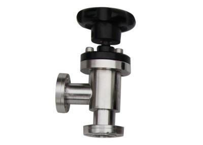 China Stainless Steel Vat Angle Valve KF Flange Leak Rate ≤1.3×10-10 Pa.M3/S for sale