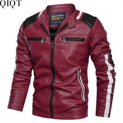 China Hot Sale Leather Casual Loose Mens Winter Jacket Coat Breathable Men Roll Up Stylish Breaker Jackets Jacket For Men for sale