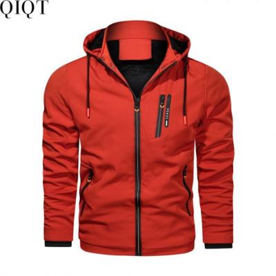 China 2021 New Arrival Luxury Leisure Sports Zipper Decoration Men's Designer Jackets Winter Men's Breathable Multicolor Jackets Men's Jacket for sale