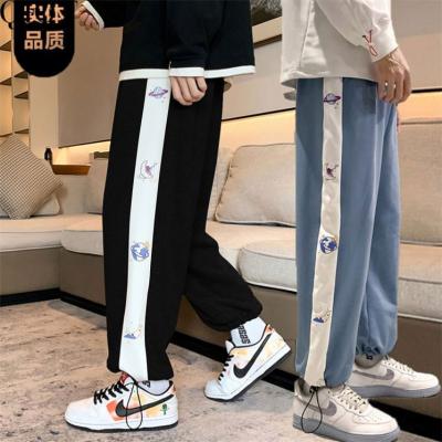 China 2021 Fashion Breathable Cool Casual Pants Slim Joggers Mens Jogger Pants Sweatpants Men for sale