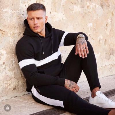 China Wholesale Winter Breathable Logo Solid Color Blank Sweatsuit Custom Made Sets Jogging Suits Mens Designer Sweater Clothing for sale