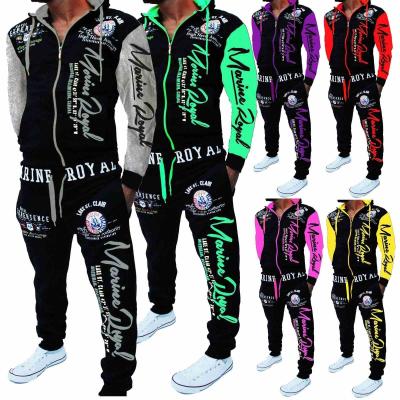 China Breathable New Design Full Design Printing Colored Sublimation Fitted Tracksuit Mens Designer Sweater Clothing for sale