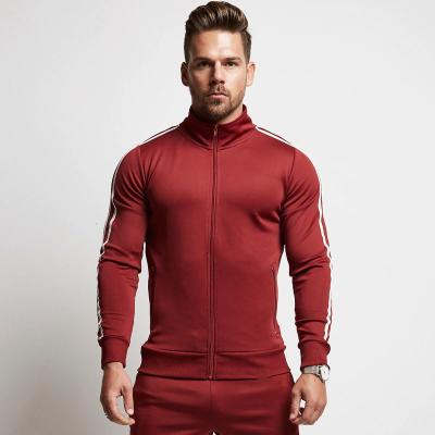 China 2021 Summer QUICK DRY Men Long Sheath Casual Sportswear Two Piece Set Long Pants Zipper Two Piece Set for sale