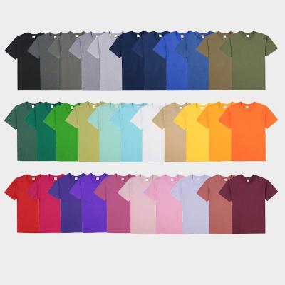 China Custom Logo New Design Quality Anti-Wrinkle Short Sleeve Shirts For Men's T-shirts 300G Stylish Quick Dry 2021 Empty T-shirts for sale