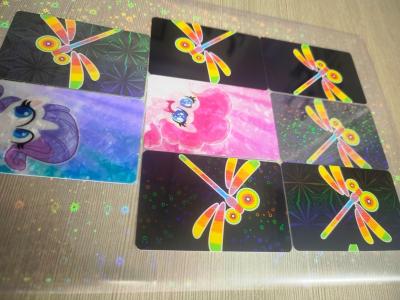 China Hologram Overlay For Special Card / Laser Film Film / PVC Coated Ovelay / Laser Hologram for sale