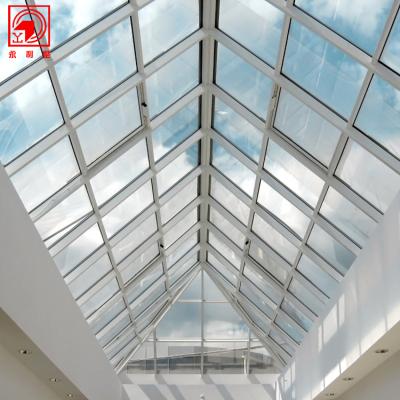 China Fixed Design CE Certificate Double Glass Aluminum Frame Yonglijian Skylight for sale