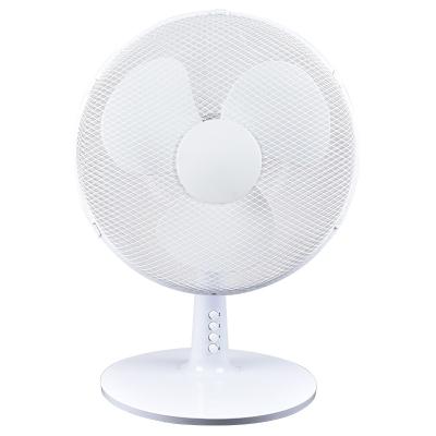 China 2021 Swing 90 Degree And Tilt 60 Degree Worth Buying New Design White Electric Table Fan 16 Inch for sale